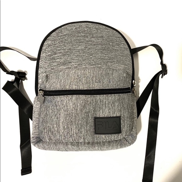 FILA Lilandra Backpack in light & dark grey NWT - Picture 2 of 14